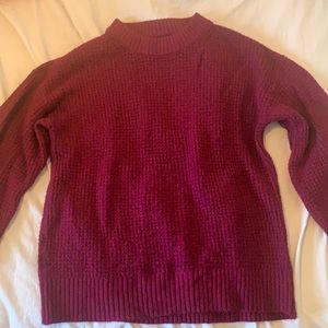 Fushia oversized sweater